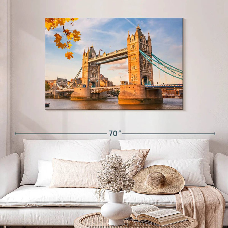 Nicci Tower Bridge en automne, H 32 po x l 48 po