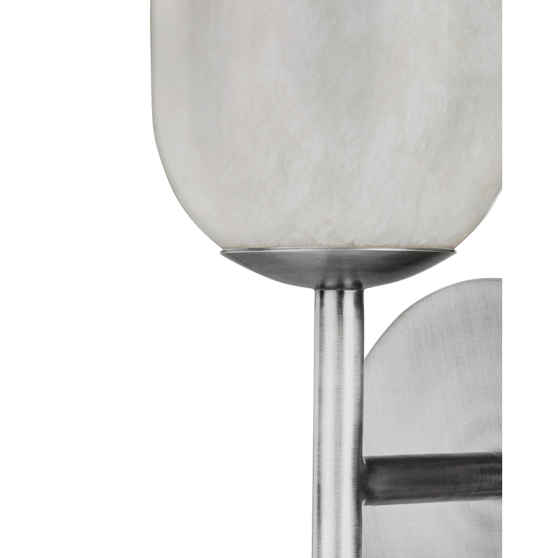Belmont 1 - Light Armed Sconce, Polished Nickel