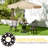 Demaya Round Aluminum Outdoor Bistro Table