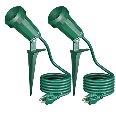 Powder Coated Finish Plug-in Spotlight