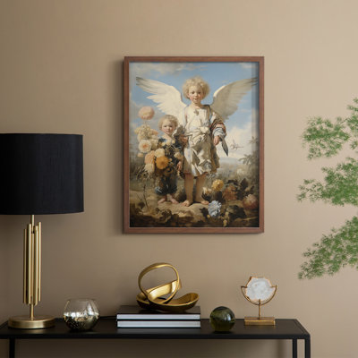 «Religious Series CDxxix», reproduction encadrée - bois massif