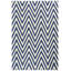 Chevron Wool Hand Woven Area Rug-20206361