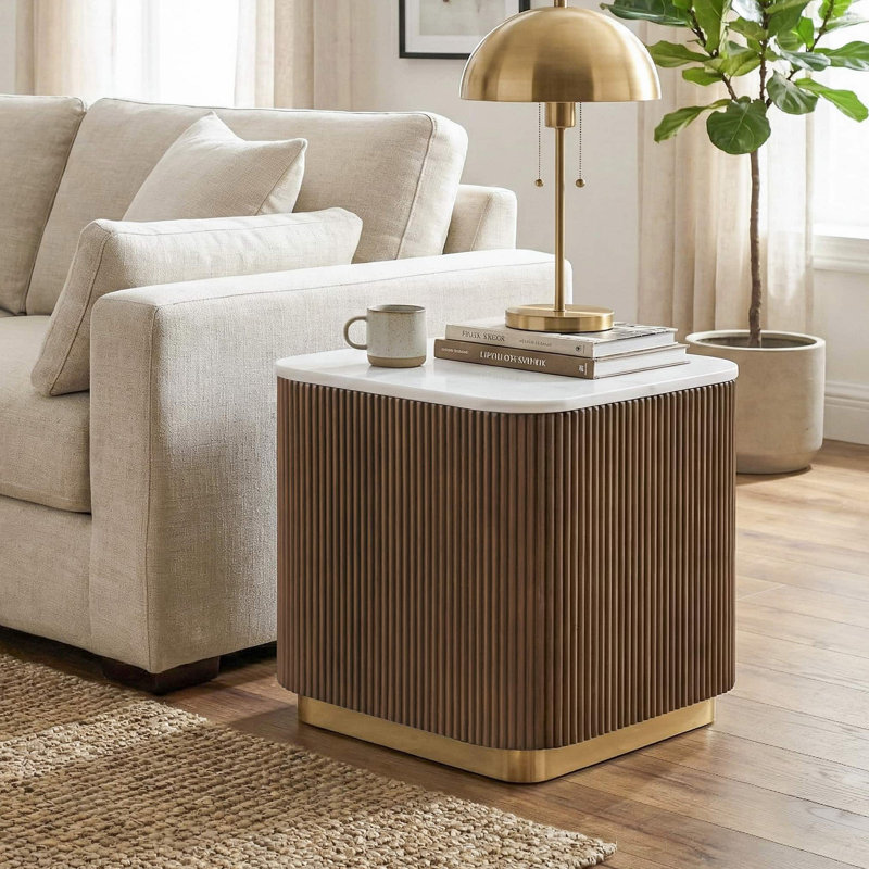 Table de bout contemporaine 1pc