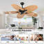 Ventilateur de plafond 52 pouces Tropical