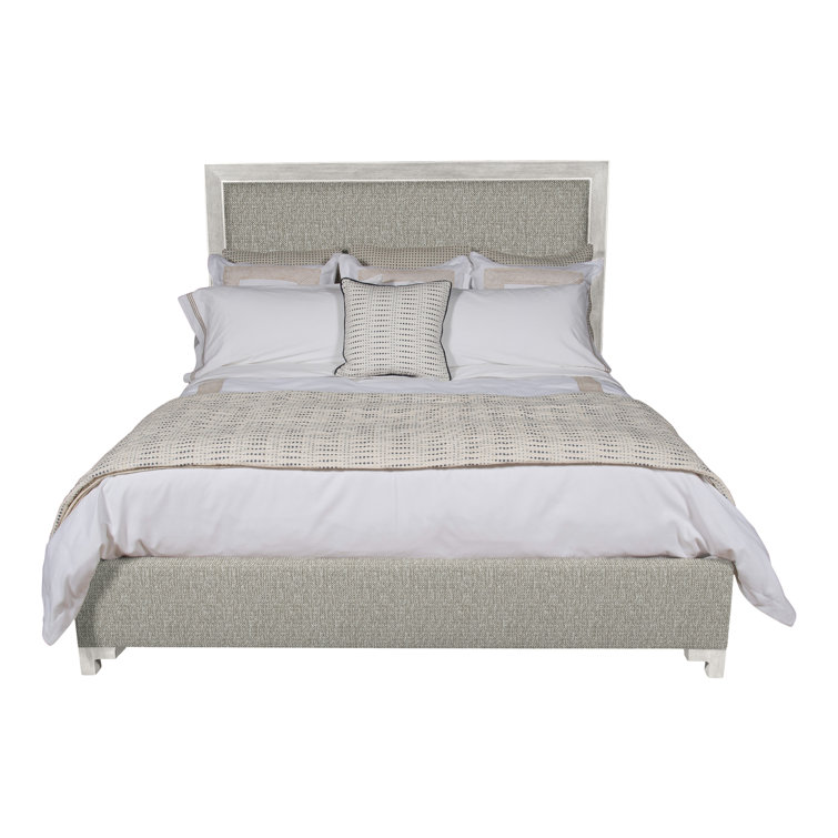 Louise/Lawrence King Upholstered Low Profile Panel Bed