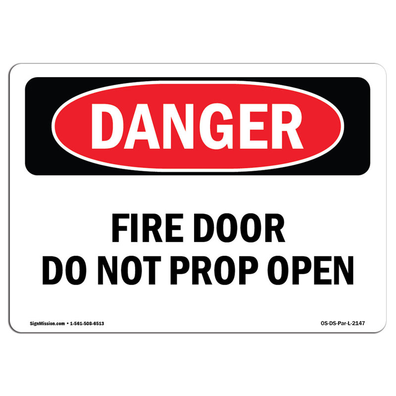 Heavy Duty Sign, 18" H x 24" W x 0.1" D