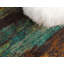 Tapis beige / brun / or / bleu clair / orange à motif abstrait Rizer-589059053