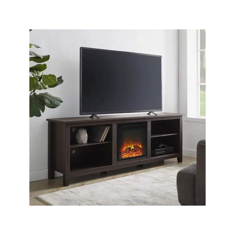 Meuble télé 70 po avec 2 tablettes Modern