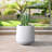Brenno Round large Tall Outdoor / Indoor Concrete Planters Plant Pot-1478389932-1478389924