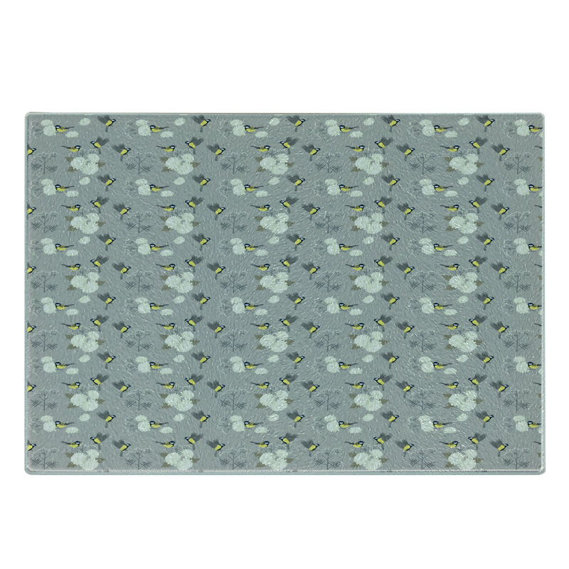 Planche à découper en verre trempé Ambesonne