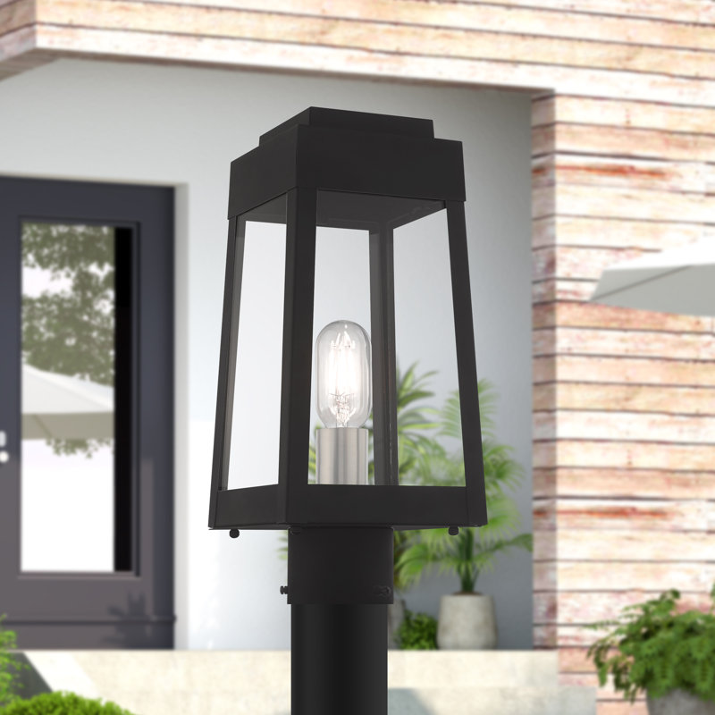 Antionetta Transparent Lantern Head, Black