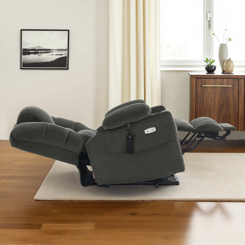 Oyd Large Dual Motor Power Recliner Lift Chair with Massage and Dual Heating, Adjustable Headrest, Infinite Position