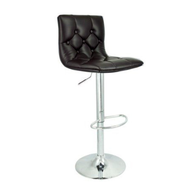 Tabouret à hauteur ajustable Silvester, Noir