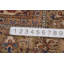 Tapis oriental vintage en laine à motif floral Anatolian 7 x 10