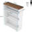 20" Slim Storage Cart – 4-Tier Narrow Rolling Kitchen Utility Cart with Wheels & Handle, Skinny Laundry Room Organizer, Slide Out Pantry Shelf for Small Spaces, Bathroom-128970429