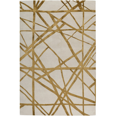 Kelly Wearstler Channels Copper Area Rug