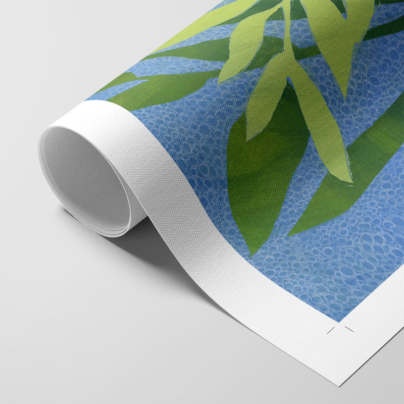 Ocean Vines II - Impression sur toile seulement - NON-CADRE, H 36 po x l 24 po