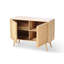 Watheroo Solid Wood 2 - Door Rectangle Accent Cabinet