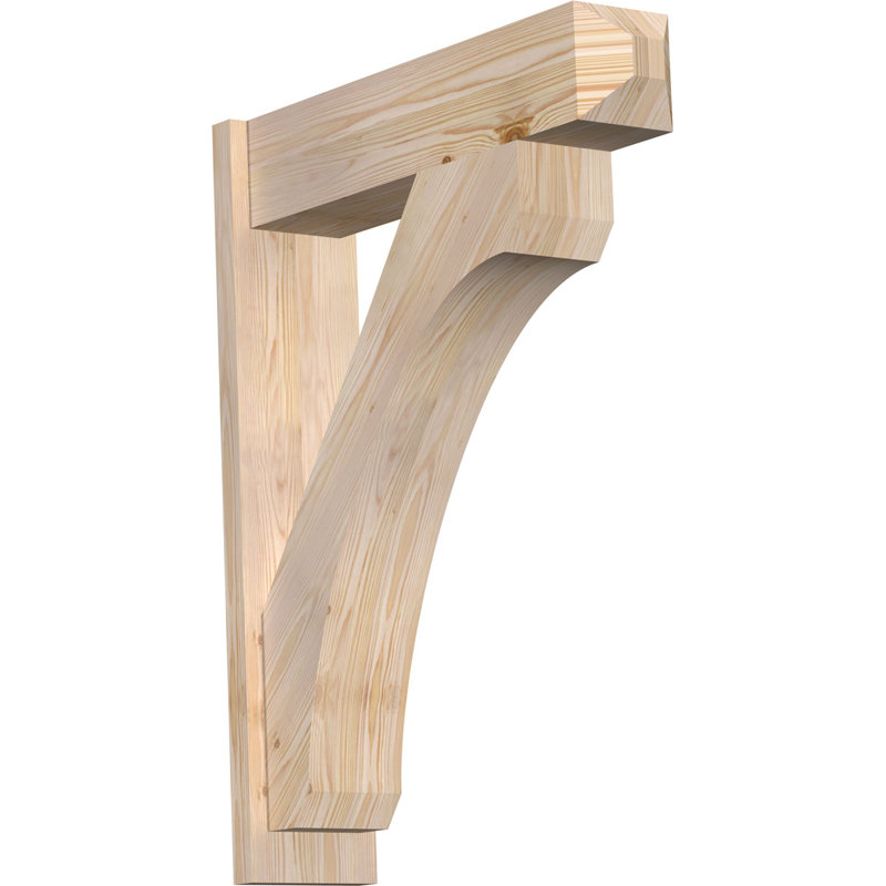 Legacy Craftsman Perspectives, P 30 po x H 38 po, Cèdre rouge de l'Ouest de 8 po (sciage brut)