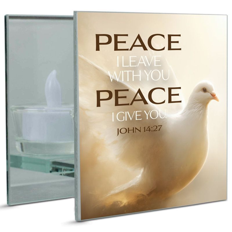 Bougie chauffe-plat Peace I Let With You Peace I