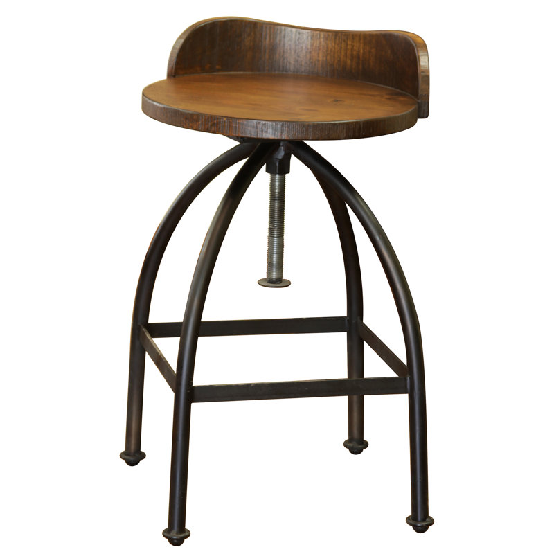 Tabouret de bar rotatif à hauteur ajustable York 24-30 po York