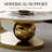 Luxury Oval Sintered Stone Coffee Table, 51.2" L x 27.5" W Marble Effect Tabletop with Polished Gold Stainless Steel Base & Spherical Accent, Modern Glam Centerpiece for Living Room, Stain-Resistant & Scratch-Proof-1778460531-1778460528