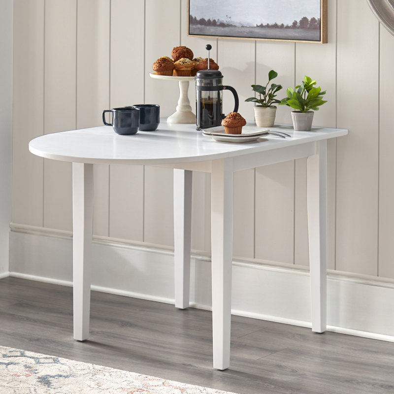 Castellon Extendable Solid Wood Dining Table, Antique White/Antique White