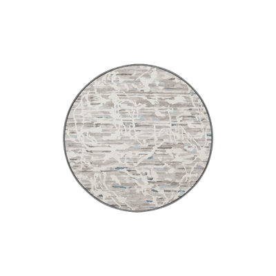 Machine Washable Gray Area Rug