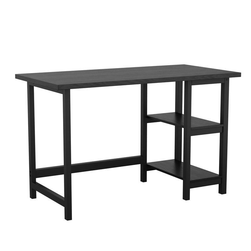 Bureau à tréteaux Martha Stewart Beckett, Noir