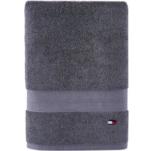Tommy Hilfiger Navy Blue Bath Towel 30x54 NEW