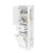 67.8"H Slim Freestanding Bathroom Storage Cabinet with Adjustable Shelf, Drawer and Tip-Out Hamper - Available in White\Grey\Black-1497990593-1499958585