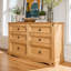 Delanie Solid Wood 132cm W 6 - Drawer Chest of Drawers