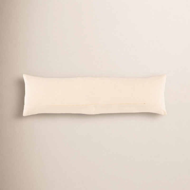Coussin lombaire 100% coton Fabienne, Housse de coussin seulement - sans coussin