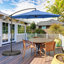 Parasol de plage 120 po Linnett-2079703298