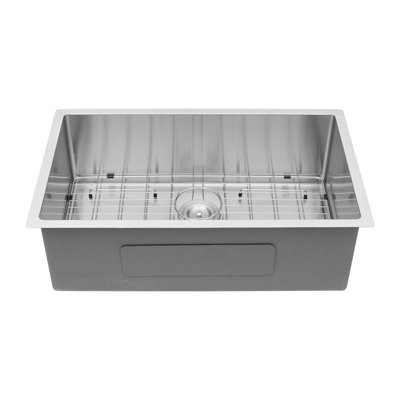 Undermount Single Bowl Stainless Steel Kitchen Sink