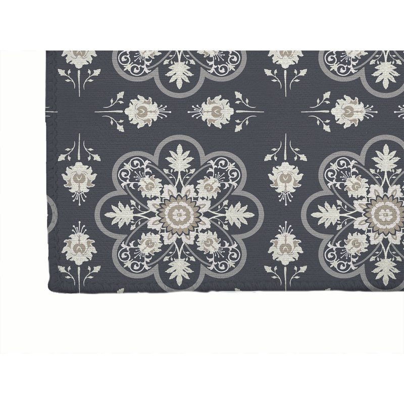 Tapis de bureau Skye, L 60 po x P 84 po, Gris anthracite