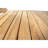 29.52 in. W Teak Shower Bench