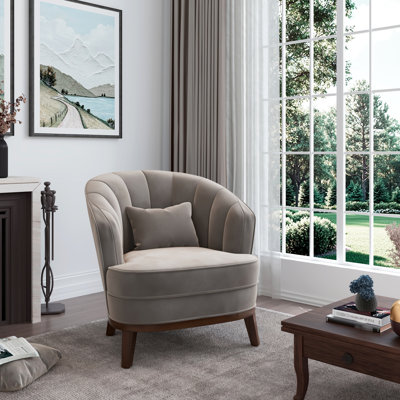 Fauteuil d'appoint gris American