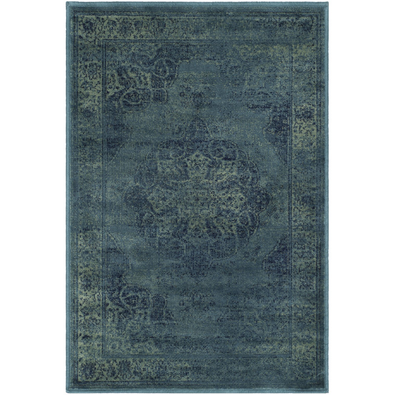 Goodman Oriental Hand Woven Area Rug, Rectangle 122 x 170 cm