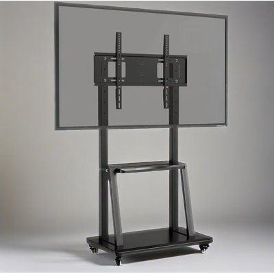 JYXCN Mobile TV Stand Height-Adjustable TV Cart for 42-86"LCD LED OLED Plasma Flat Panel Screen to 385 Lbs for Living Room And Office