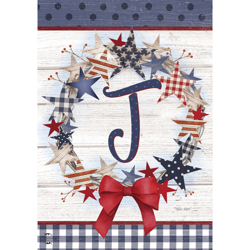Drapeau de jardin American J