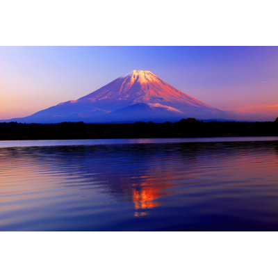 Mt Fuji Japan 1 Piece Wrapped Canvas Wall Art