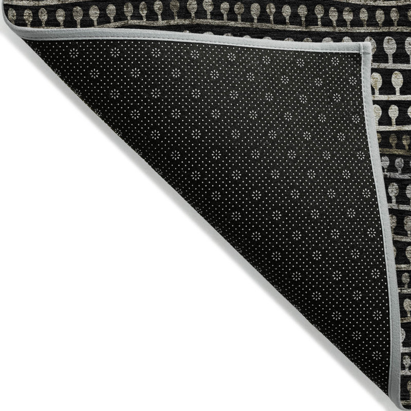 Tapis intérieur / extérieur Malchow avec envers antidérapant, Rectangle 9 pi x 12 pi
