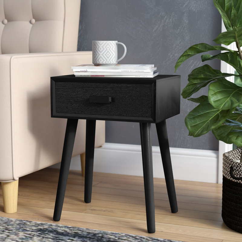 End Table, Black