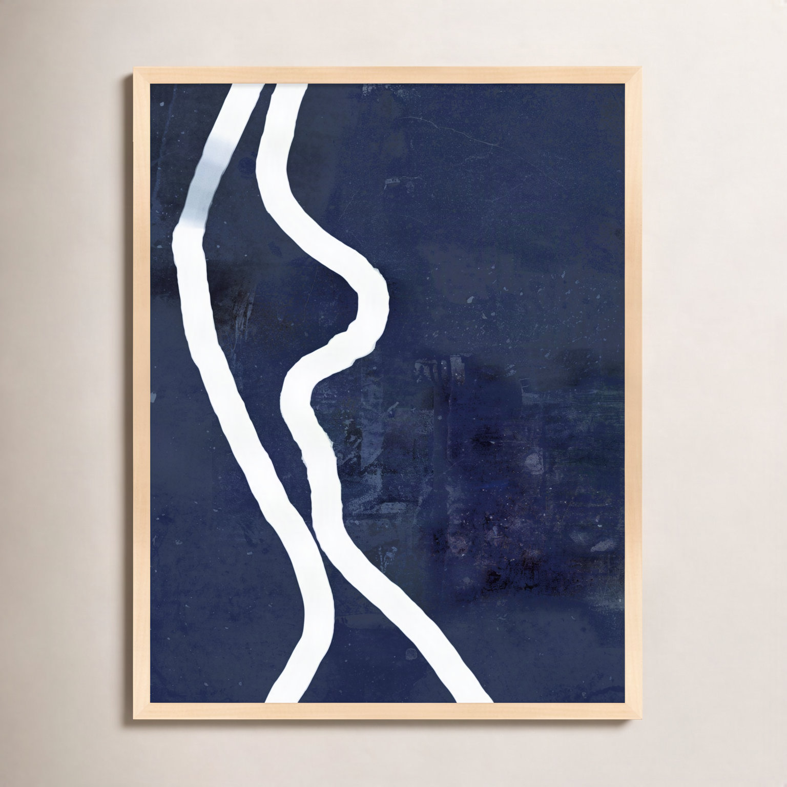 White Rope 2 by Jacques Pilon, 20" H x 16" W, Brown