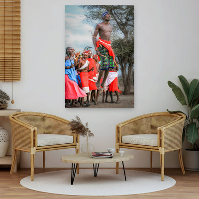 Reproduction d'art mural africain