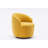 Swivel Accent Armchair Barrel Chair With Powder Coating Metal Ring-1135975761