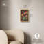 Art floral sur toile, vase vert-105309802-105309800
