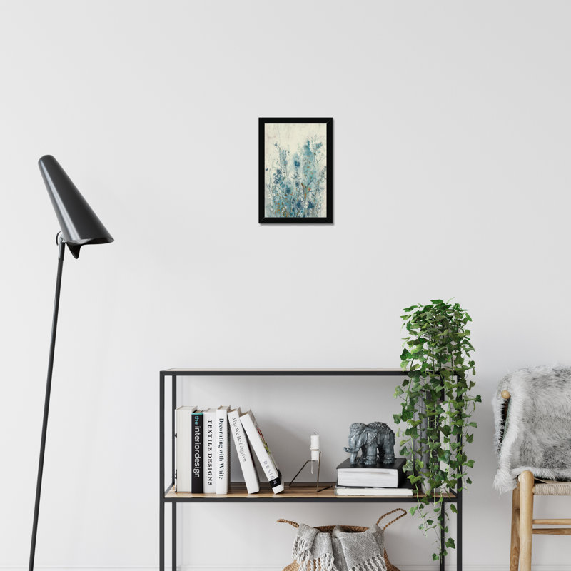 Blue Spring II by Timothy O' Toole - Painting, Black Single Picture Framed Paper, 50cm H x 34cm W