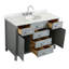 Ensemble de meuble-lavabo simple 49 po Bristol-1303115528
